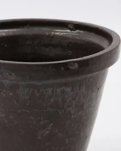 Flower bloempot met schotel set van 2 stuks - 210140611