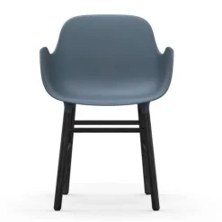 Form Armchair stoel zwart blauw - 603209