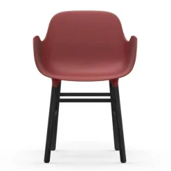 Form Armchair stoel zwart rood - 603211