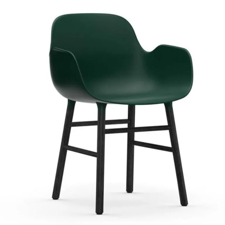 Form Armchair stoel zwart groen - 603210