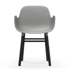 Form Armchair stoel zwart grijs - 603207