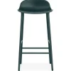 Form Barstoel staal groen