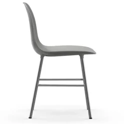 Form Chair stoel chrome grijs