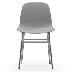Form Chair stoel chrome grijs