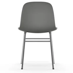 Form Chair stoel chrome grijs