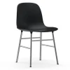 Form Chair stoel chrome zwart