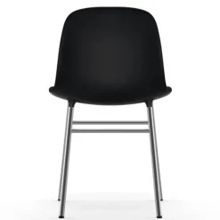 Form Chair stoel chrome zwart