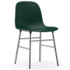 Form Chair stoel chroom groen