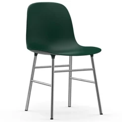 Form Chair stoel chroom groen