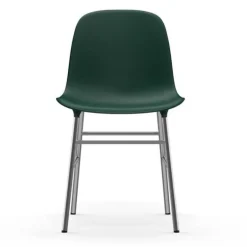Form Chair stoel chroom groen