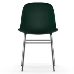 Form Chair stoel chroom groen