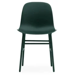 Form Chair stoel staal groen
