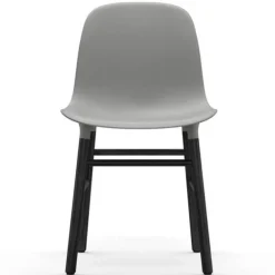Form Chair stoel zwart grijs