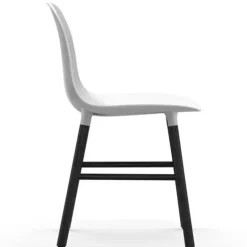 Form Chair stoel zwart wit