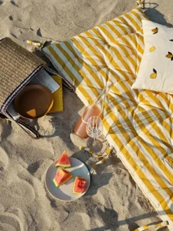 Franca strandkussen geel - 71210301