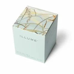 Fresh sea salt box kaars blauw - 4537534100