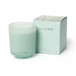 Fresh sea salt box kaars blauw - 4537534100