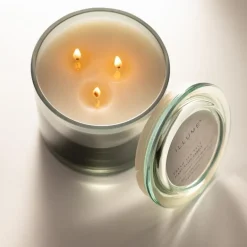 Fresh sea salt statement kaars blauw - 4626134100