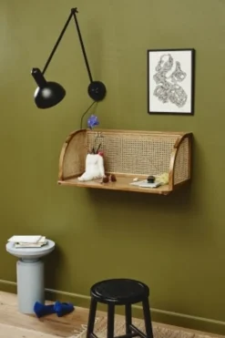 Freya wandlamp - zwart