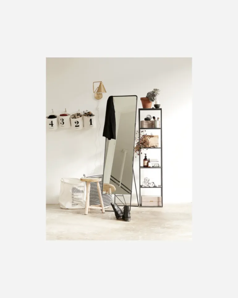 Game wandlamp messing ijzer