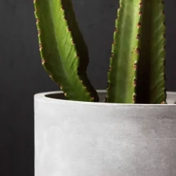 Gard bloempot set beton look