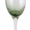 Garo champagne glazen groen - set van 8 stuks