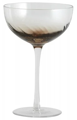 Garo cocktail glazen bruin - set van 8 stuks