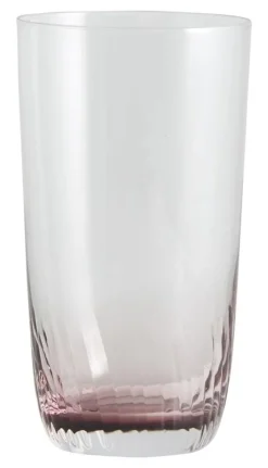 Garo longdrink glazen paars set van 4 stuks - 41681