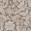Getekende bloemen behang 100x280cm nude - FR-002