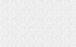 Getekende bloemen behang 100x280cm grijs - FR-011