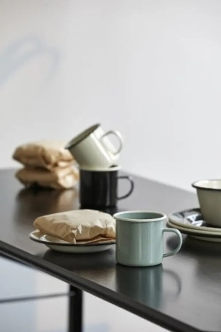 Ginger borden L zwart set van 6 stuks - 60047