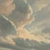 Golden age clouds behang WP-786 - 292,2x280cm