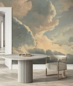 Golden age clouds behang WP-786 - 292,2x280cm