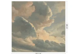 Golden age clouds behang WP-786 - 292,2x280cm