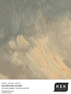 Golden age clouds behang WP-786 - 292,2x280cm