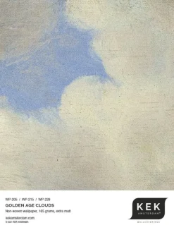 Golden age clouds behangcirkel SC-080 - ø 142,5 cm