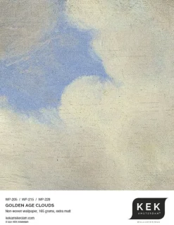 Golden age clouds behangcirkel BC-080 - ø 237,5 cm