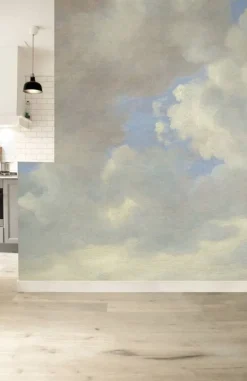 Golden Age Clouds II behang