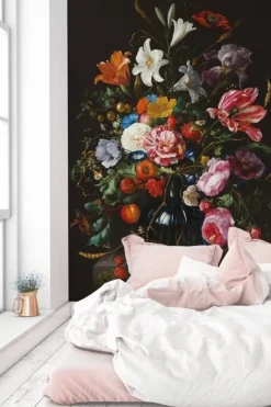 Golden Age Flowers 5 bloemen behang