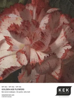 Golden age flowers behang WP-788 - 194,8x280cm