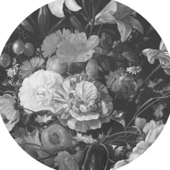 Golden age flowers behangcirkel CK-009 ø190 cm