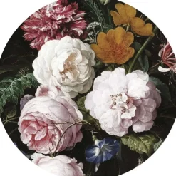 Golden age flowers behangcirkel BC-012 - ø237,5 cm