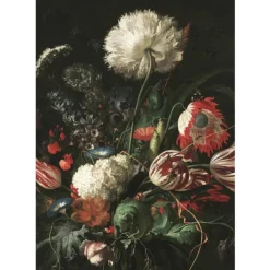 Golden Age Flowers I bloemen behang