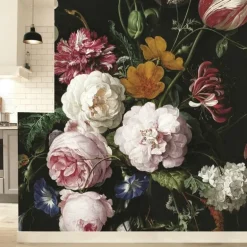 Golden Age Flowers II bloemen behang