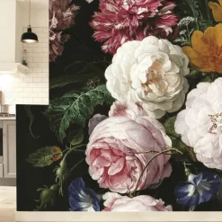 Golden Age Flowers III bloemen behang