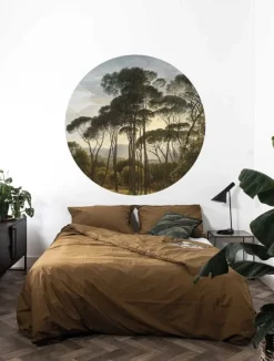 Golden age landscapes behangcirkel SC-011 - ø 142,5 cm