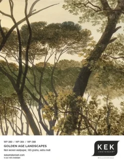 Golden age landscapes behangcirkel CK-011 - ø190cm