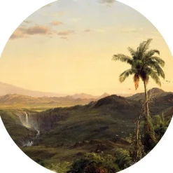 Golden age landscapes behangcirkel SC-073 - ø 142,5 cm