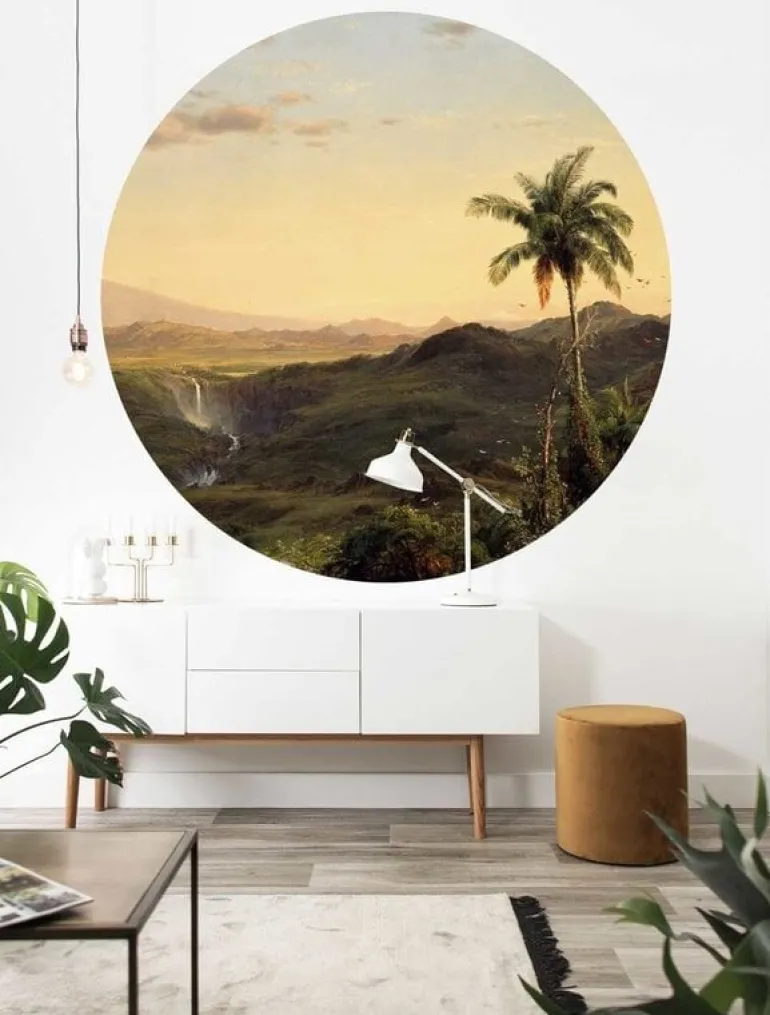 Golden age landscapes behangcirkel CK-073 - ø190cm