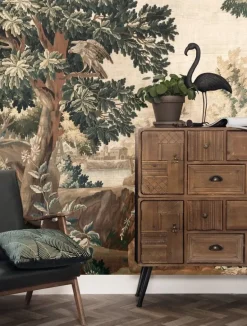 Golden Age landschappen behang WP-783 300x280cm